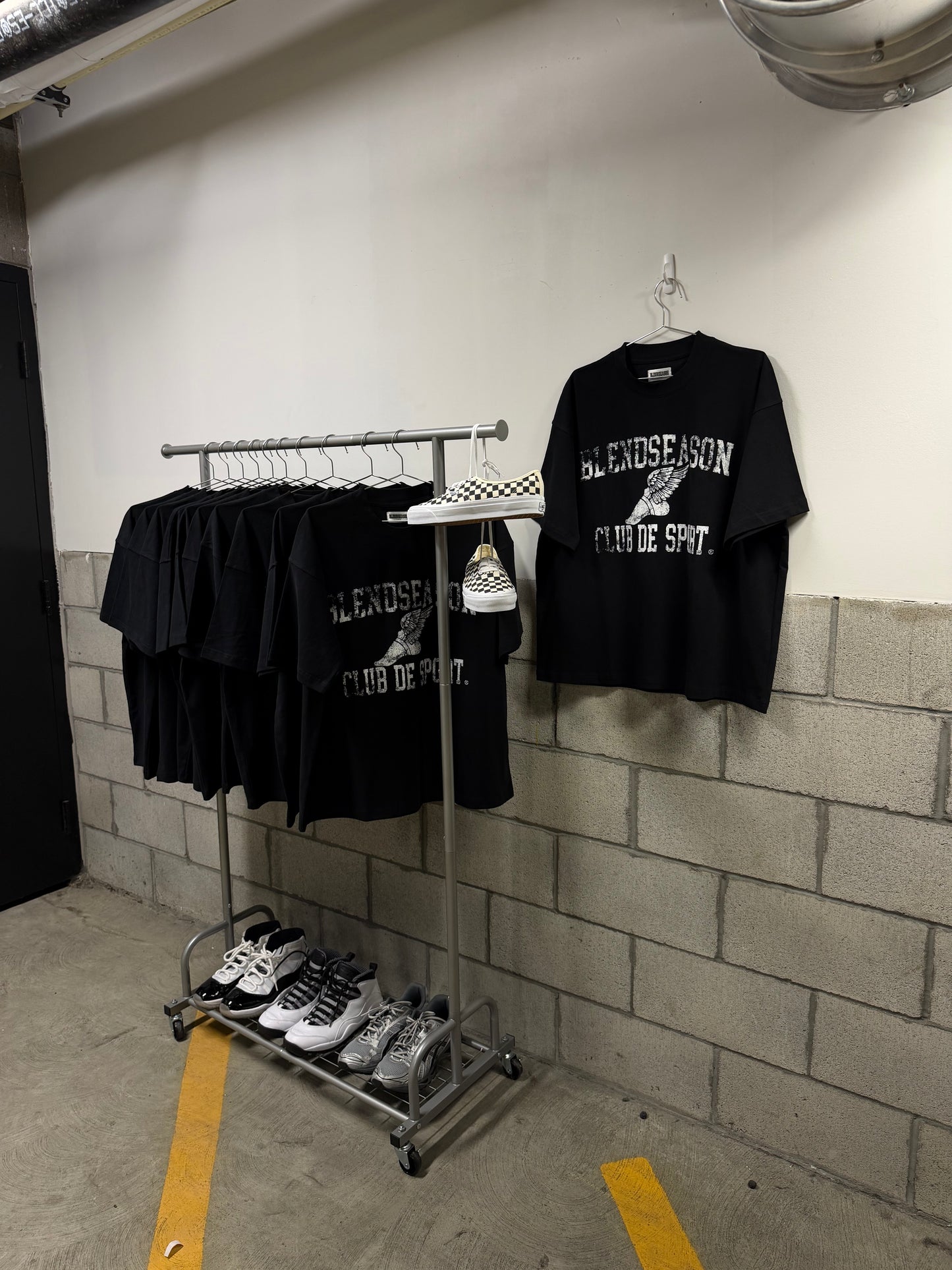 "BS SPORTS CLUB" TEE