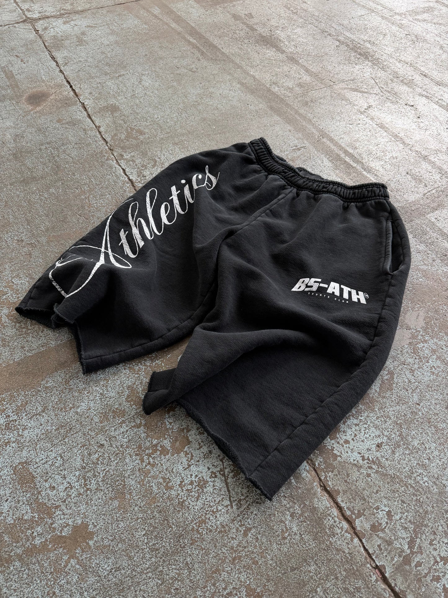 "BS-ATH" 3/4 shorts