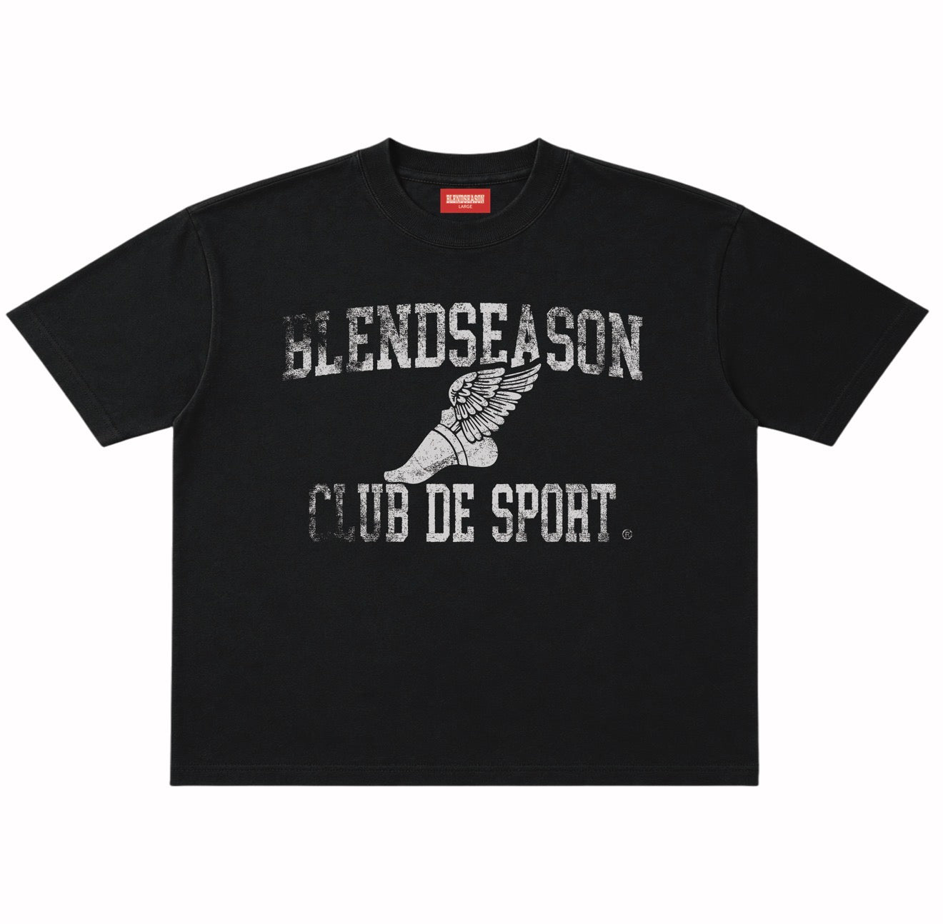 "BS SPORTS CLUB" TEE