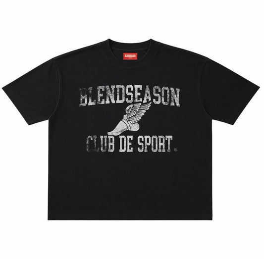 "BS SPORTS CLUB" TEE