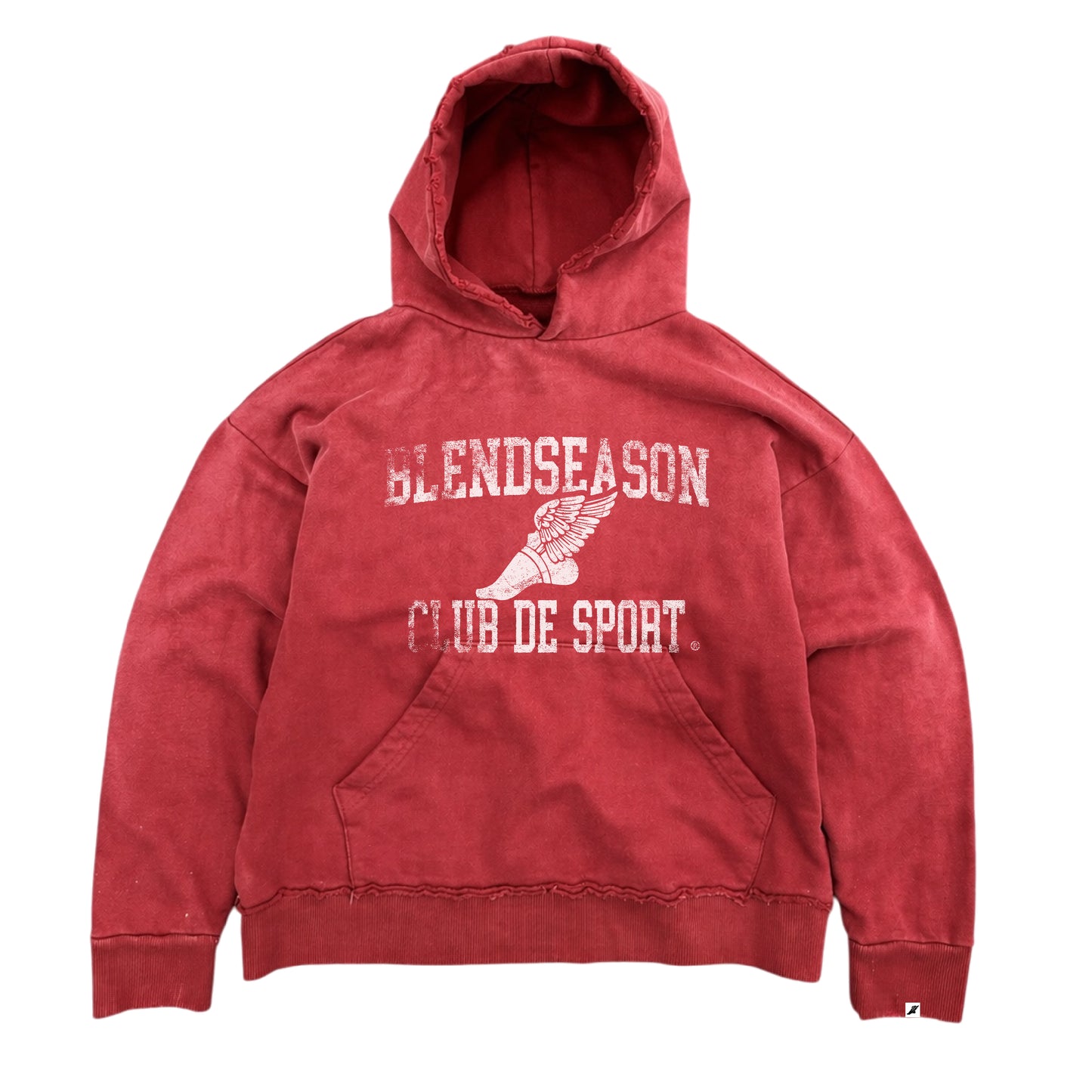 BS-vintage red hoodie